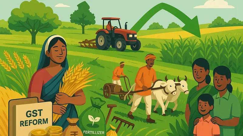 Historic GST Reduction Brings Relief to Agriculture and Livelihoods