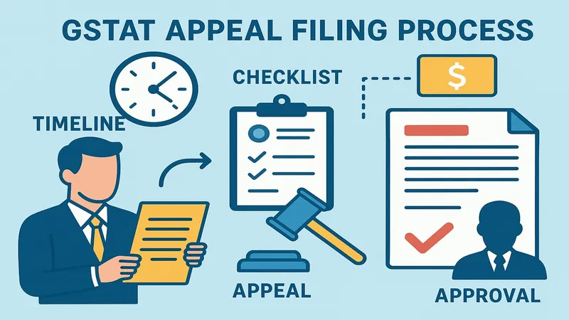 GSTAT Appeal Filing: Staggered Schedule and Process, Step-by-Step Process to file appeal on GSTAT