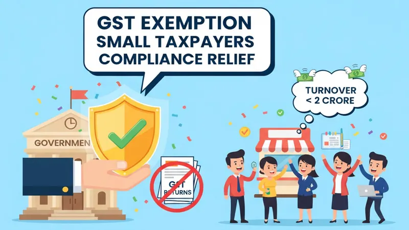Government Gives lifetime Exemption From Filing this GST Return