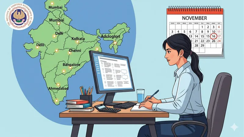 ICAI Announces ISA Assessment November 2025: Exam Date, Cities, and Registration Details