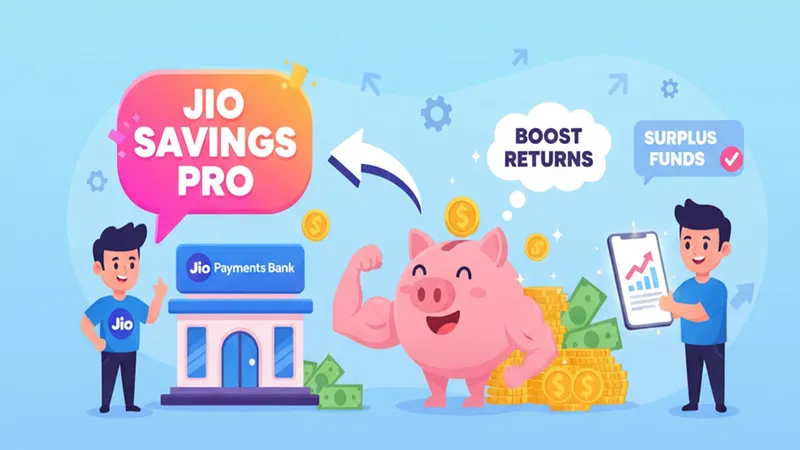 Jio Payments Bank Introduces 'Savings Pro' to Boost Returns on Surplus Funds