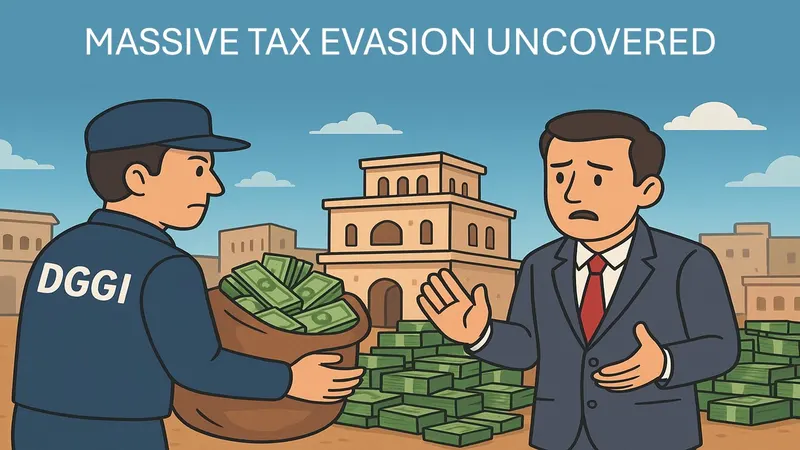 Massive Tax Evasion Uncovered in Rajasthan’s Marble City During DGGI Raid