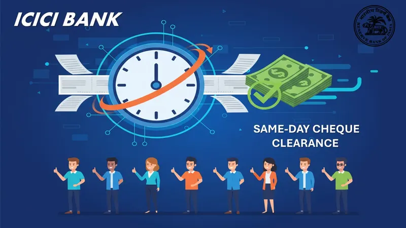 ICICI Bank to Implement Same-Day Cheque Clearance Under RBI’s New Guidelines