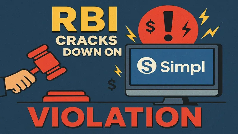Simpl Faces RBI Crackdown Over Unauthorized Payment Services