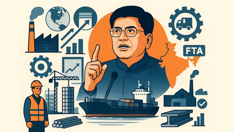ISA Conclave 2025: Piyush Goyal Calls Steel Backbone of Viksit Bharat