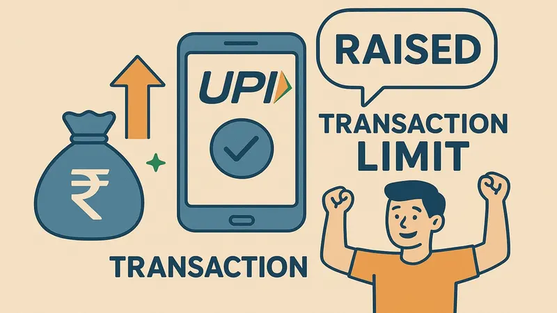 Good News For UPI Users! UPI Transaction Limits Now Raised