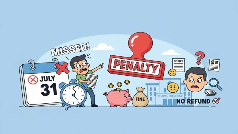 ITR Deadline Today: What if You Fail to File ITR by Today's Due Date?
