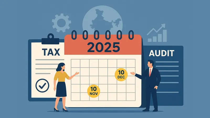 CBDT Extends Due Dates for Tax Audit Reports and ITR Filing for AY 2025-26