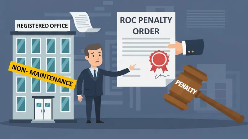 Company and Its Director Penalised For Not Maintaining Registered Office