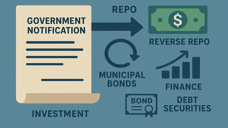 Government Notifies Municipal Debt Securities to Be Security for Repo and Reverse Repo Transactions