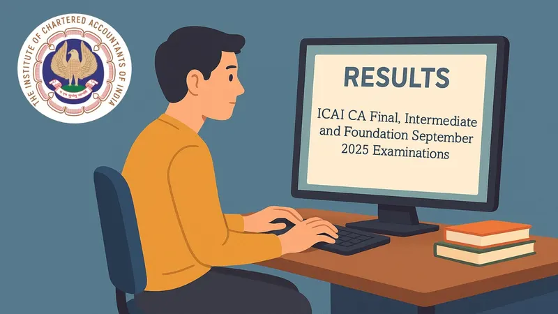 ICAI CA September 2025: ICAI Announces Result Dates for CA Final, Intermediate and Foundation Examinations