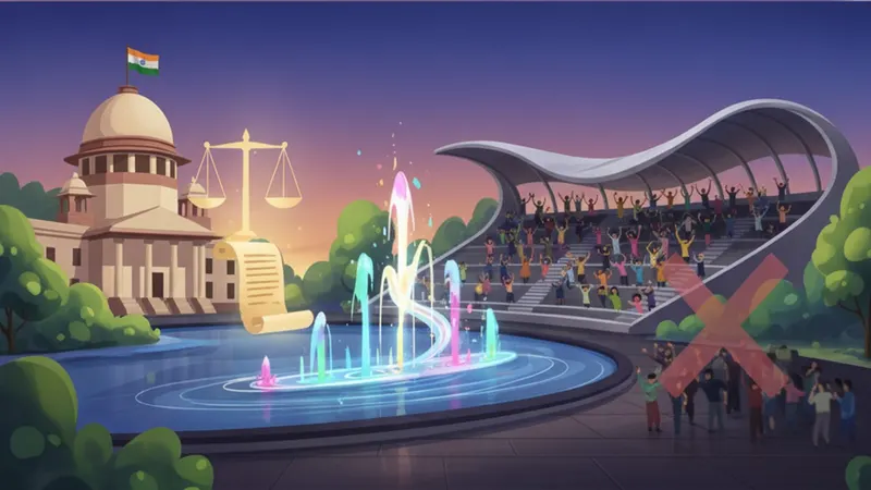 Supreme Court Upholds Legality of Futala Lake Beautification, Declines PIL Against Musical Fountain and Gallery