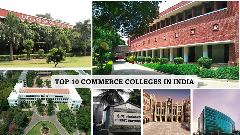 Top 10 Commerce Colleges in India