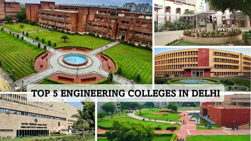 Top 5 Engineering Colleges in Delhi