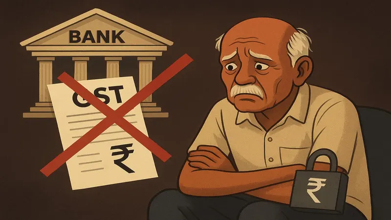Ambur Man’s Bank Account Frozen Over Fake GST Dues, Leaving Him Without Pension