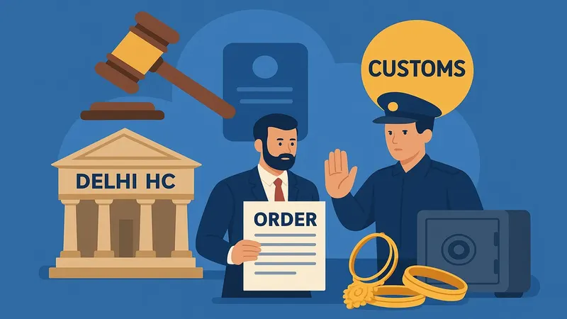 Delhi HC Directs Customs to Implement Appellate Order Allowing Release of Seized Gold Jewellery