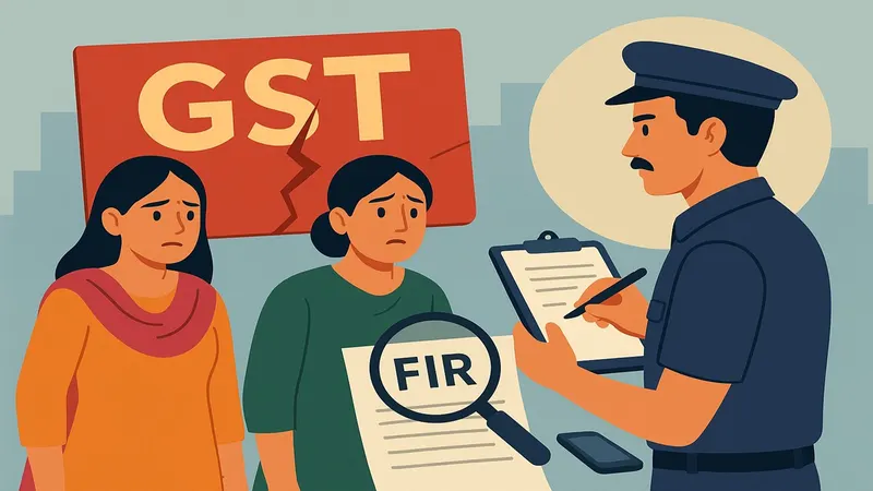 FIR Filed Against Two Lucknow Women for Rs. 2.56 Crore GST Evasion via Fake Firm