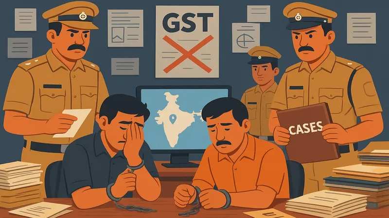 Hyderabad Police Bust Rs 11.79 Crore GST Fraud Network; Mastermind Still Absconding