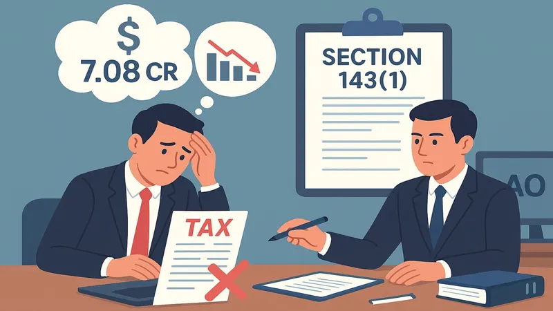 ITAT Delhi Deletes Rs. 7.08 Crore Demand due to Simple ITR Typing Error