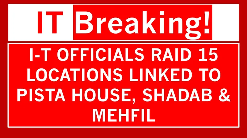 Income Tax Officials Raid Pista House, Shadab and Mehfil in Tax Evasion Probe