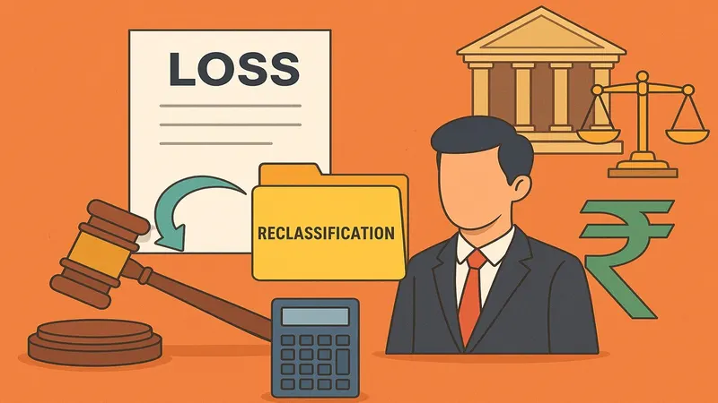 Mere Re-Classification of Loss Nature Can't be Considered as Under-Reporting of Income: ITAT