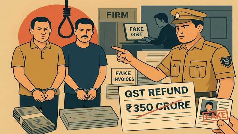 Noida Police Expose Rs 350 Crore Fake GST Refund Network