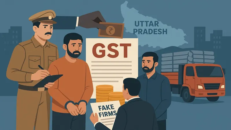 UP SIT Unearths Massive 535 Fake Firm Network Involved in GST Tax Evasion of Rs. 989 Crore