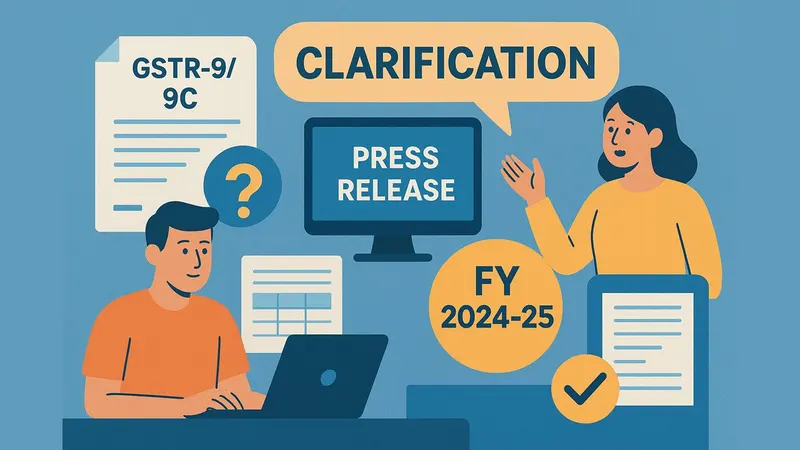 GSTN Releases Clarification to Queries Related to GSTR-9/9C Filing for FY 2024-25