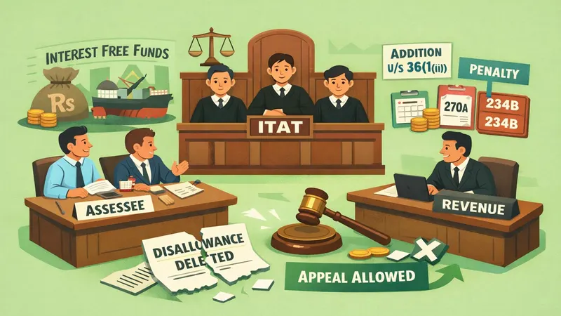 ITAT Overturns CIT(A) Order Confirming Interest Disallowance; Deletes Rs. 2.88 Crore Addition