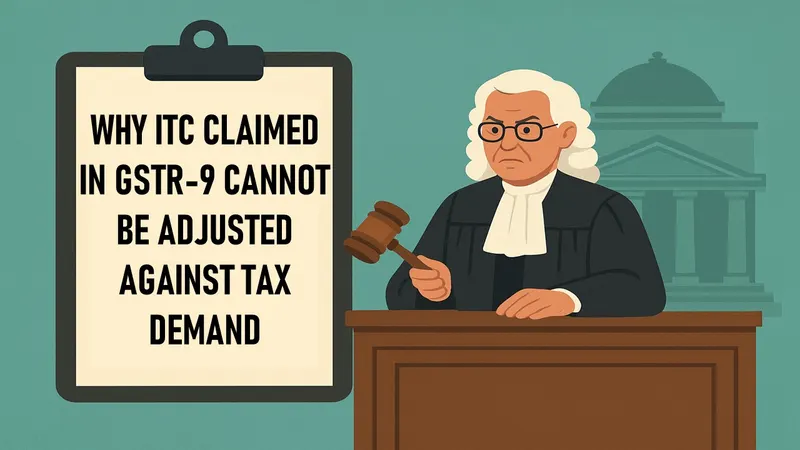 ITC claimed in GSTR-9 can be used to offset GST demand: Calcutta HC