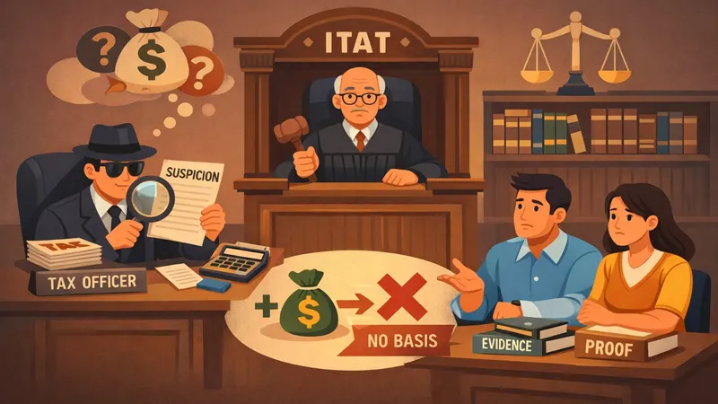 Additions Cannot Be Made on Mere Suspicion Without Proper Reasons: ITAT