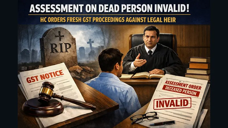 Assessment on Dead Person Invalid: HC Orders Fresh GST Proceedings Against Legal Heir