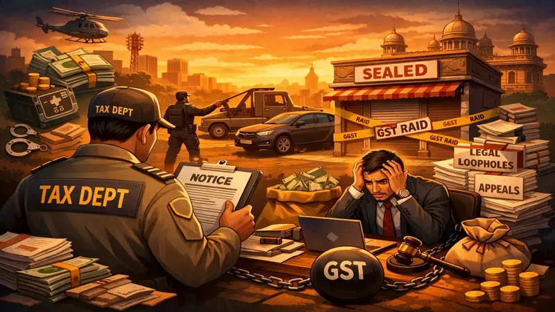 State Tax Department Strengthens Action Against GST Defaulters