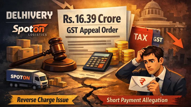 Delhivery Subsidiary Faces Rs. 16.39 Crore GST Demand Over Reverse Charge Tax Shortfall