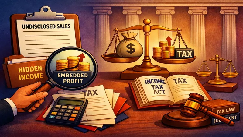 Entire Undisclosed Sales Cannot Be Taxed; Only Embedded Profit Liable: ITAT