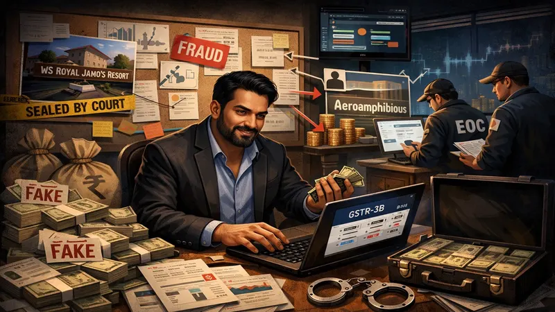 Fake Transactions, Forged Filings: GST 'Expert' Accused in Rs 10 Crore Scam