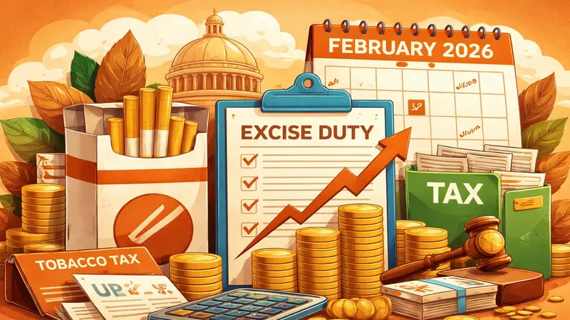 Government Amends Central Excise Duties for Tobacco Products from February 2026