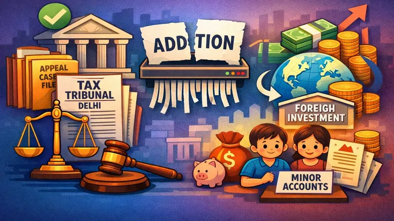 ITAT Delhi Upholds Deletion of Addition on Foreign Investment Made in Minors’ Names