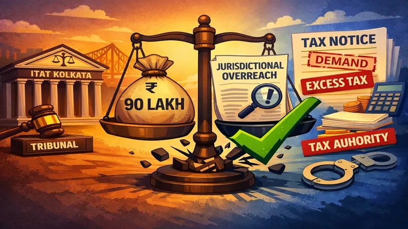 ITAT Kolkata Quashes Rs. 90 Lakh Addition for Jurisdictional Overreach