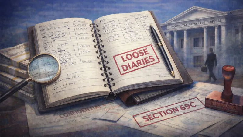 ITAT Ahmedabad Confirms Section 69C Additions Based on Seized Diaries