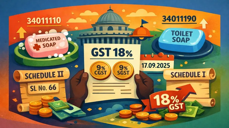 Medicated Toilet Soap Attracts 18% GST: AAR