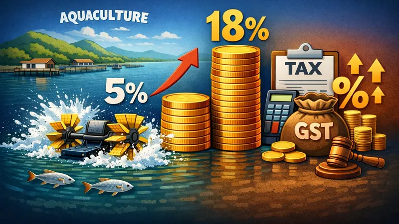 AAR: Paddle Wheel Aerators for Aquaculture Attract 18% GST, Not 5%