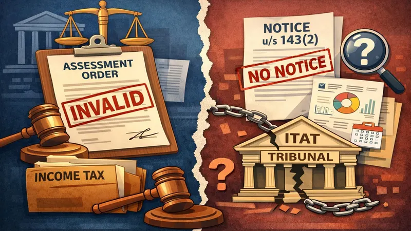 Assessment Framed Without Issuance of Notice Under Section 143(2) is Invalid: ITAT