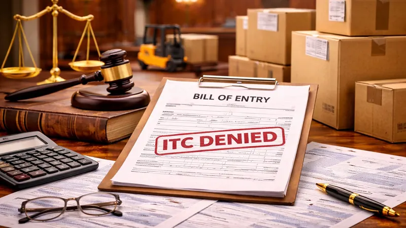 AAAR Ruling: No ITC on Bill of Entry Issued in the Name of Third-Party Warehouses