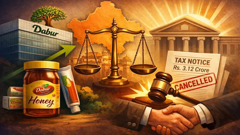 Big Win! Rajasthan Appellate Authority Sets Aside Rs. 3.12 Crore Against Dabur India Limited