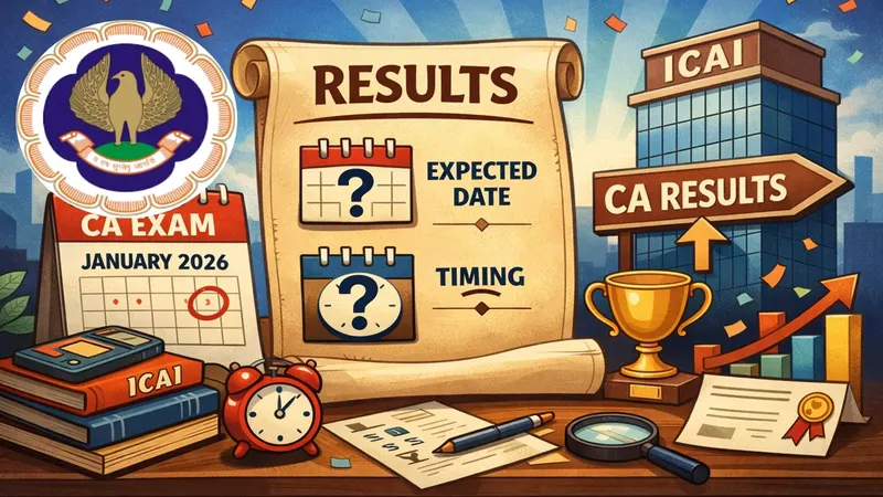CA Exam January 2026: ICAI Announces Expected Date and Timing for CA Exam January 2026 Result