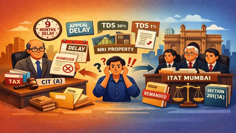 CIT(A) Cannot Dismiss Appeal for Delay Without Granting Opportunity: ITAT Mumbai