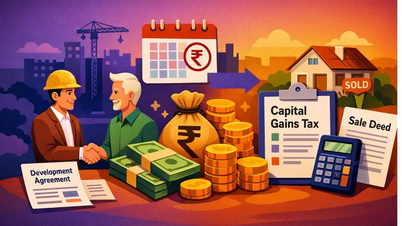 Capital Gains Taxable in Year of Development Agreement Execution, Not Sale Deed: ITAT