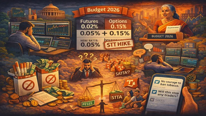 F&O Traders React as Government Raises STT: Will It Really Stop Satta