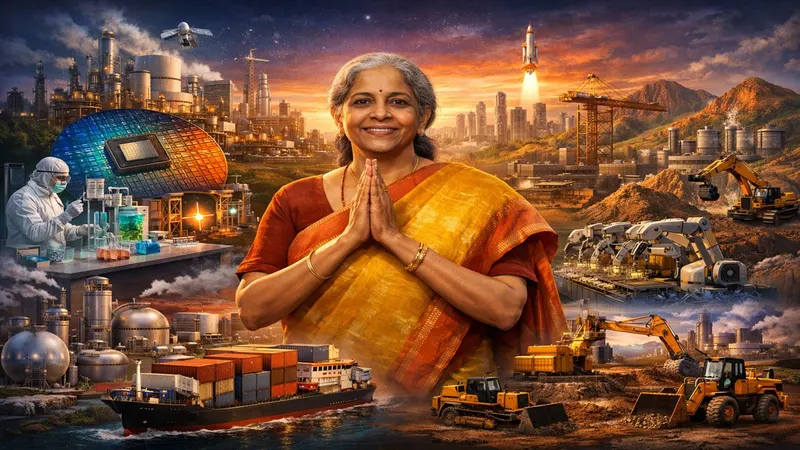 Finance Minister Unveils Initiative to Boost India’s Manufacturing Industries